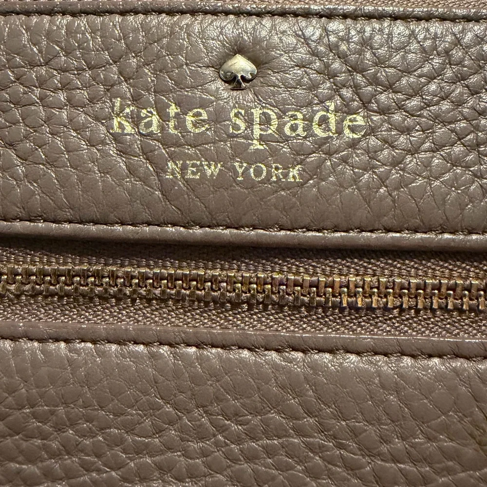 Kate Spade Pebbled Leather Small Card Wristlet